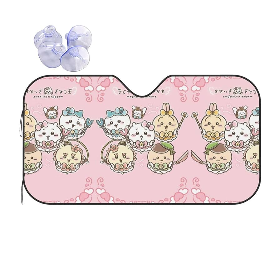 Amazon.co.jp: Chiikawa ちいかわ カーサンシェード、フロント